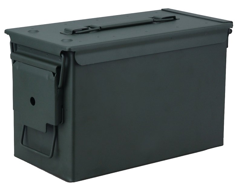[4883161] AMMO CAN METAL .50CAL OD GREEN