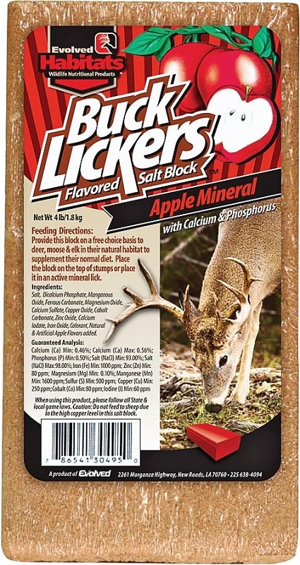 [4318275] ATTRACTANT DEER BLOCK APPL 4LB