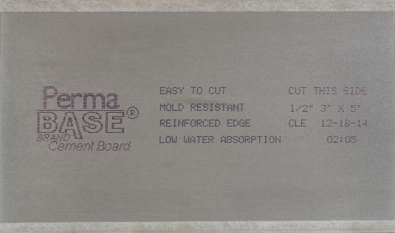 BACKERBRD PERMABASE 1/2X3X5FT 