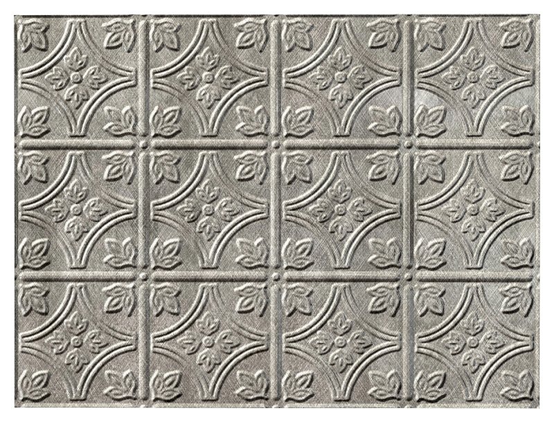 [3614179] BACKSPLASH PNL 18X24IN SILVER 