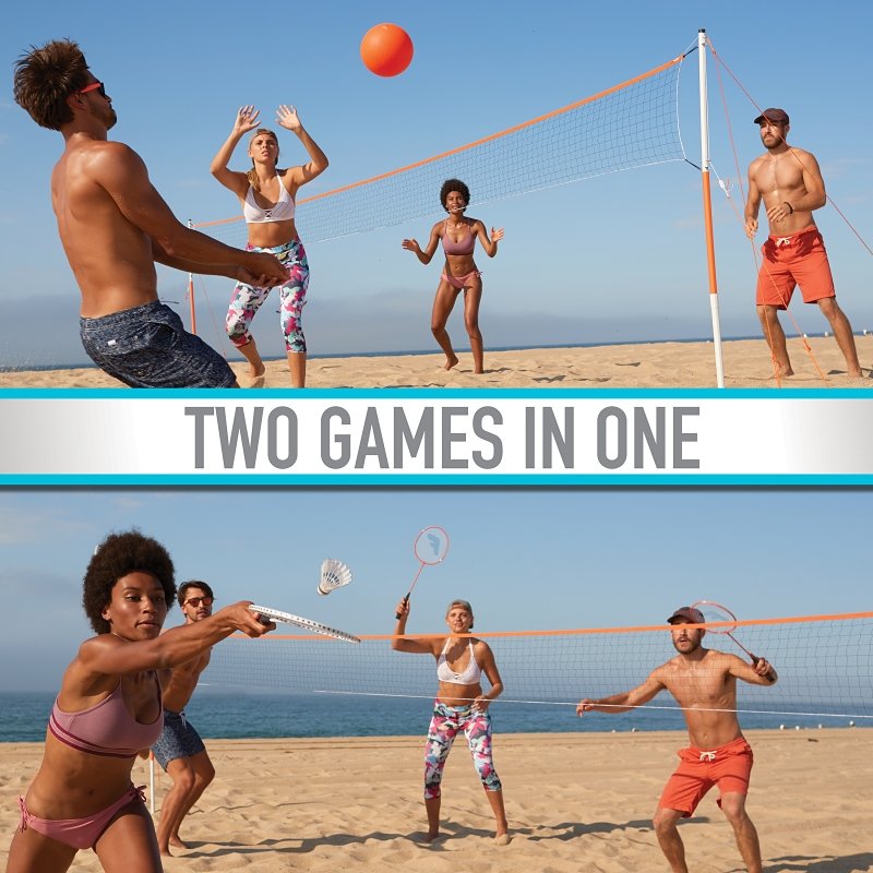 [4778858] BADMINTON/VOLLEYBALL SET STRTR