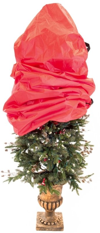 BAG STORAGE TOPIARY RED 60IN  