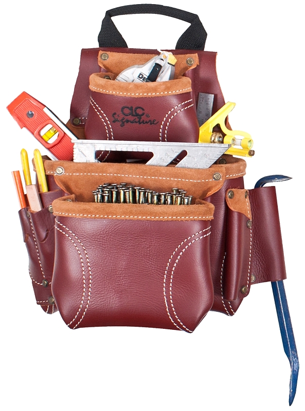 BAG TOOL&NAIL LEATHER HD 8PCKT