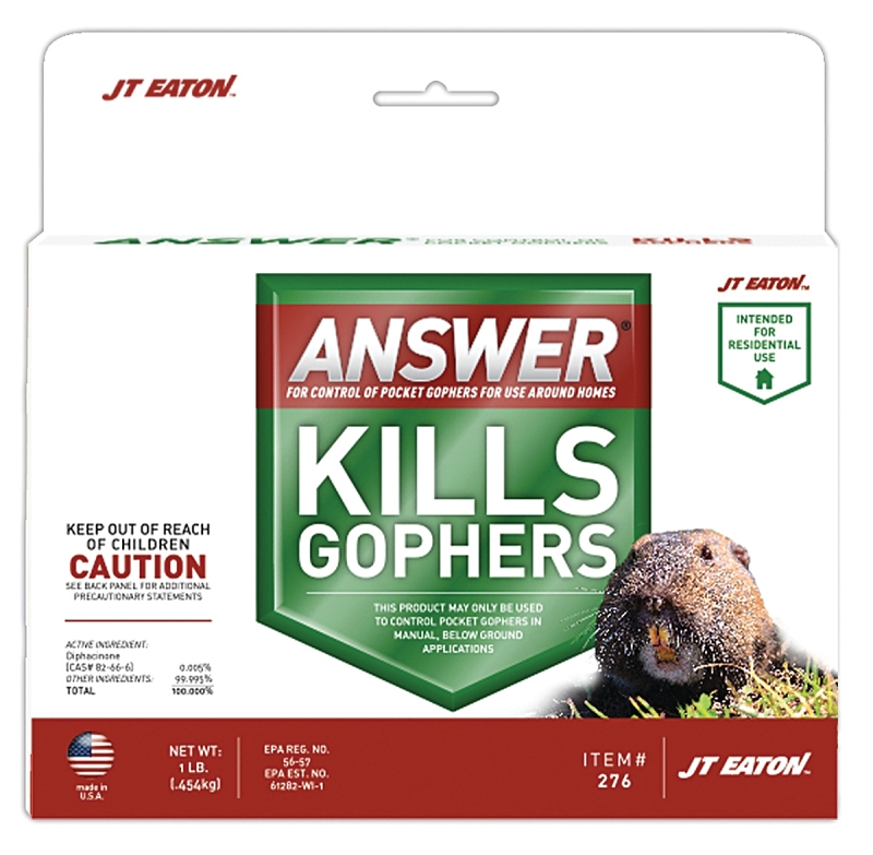 BAIT GOPHER ANSWERS KILLS     