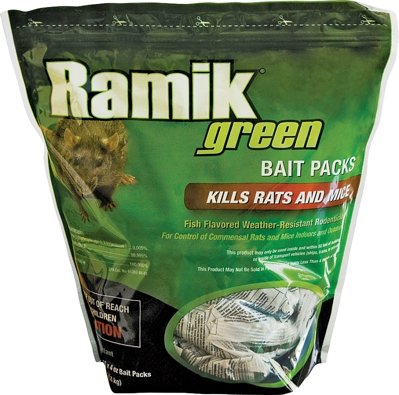 BAIT PK GREEN RAMIK POUCH 4OZ 
