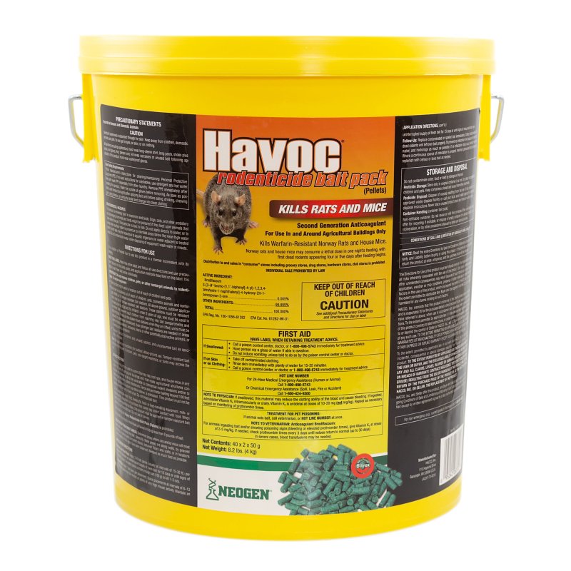 BAIT RAT/MOUSE HAVOC PAIL     