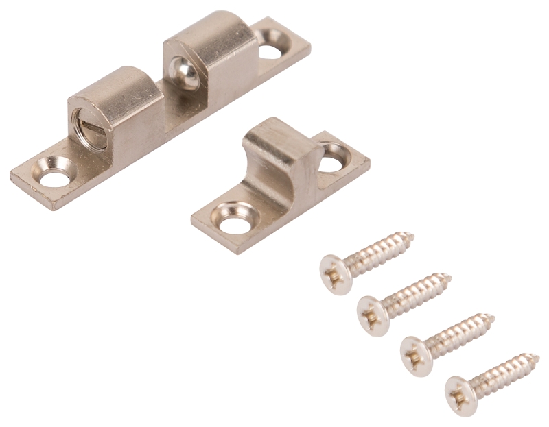 BALL CATCH DBL 2IN SAT NICKEL 