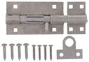 BARREL BOLT LOCK HD 6IN GALV  