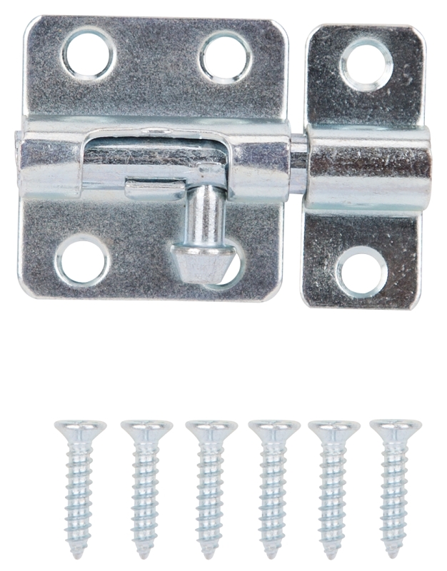 BARREL BOLT STL 2IN ZINC PLATE