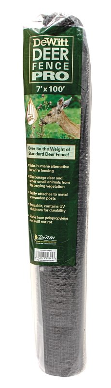 BARRIER DEER POLYP BLK 7X100FT