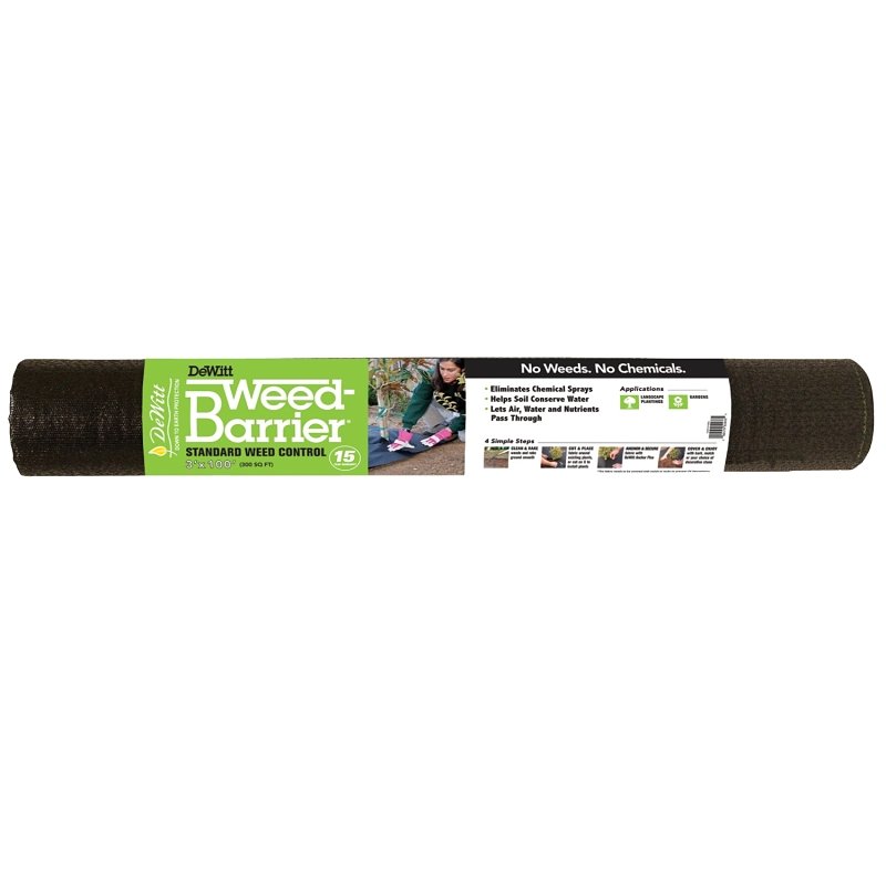 BARRIER WEED 15YR BLK 3X100FT 