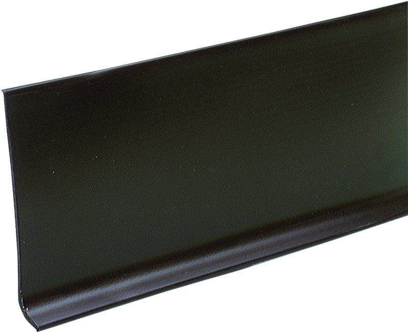 BASE WALL VINYL 4 X 4 IN BROWN