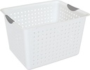 BASKET STORAGE ULTRA DEEP WHT 