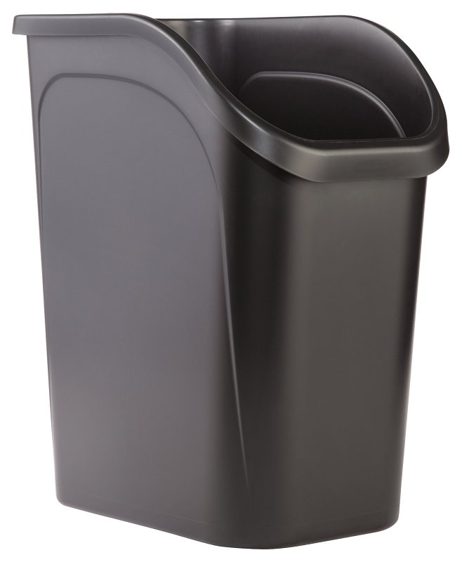 BASKET WASTE UNDRCNTR BLK 9GAL
