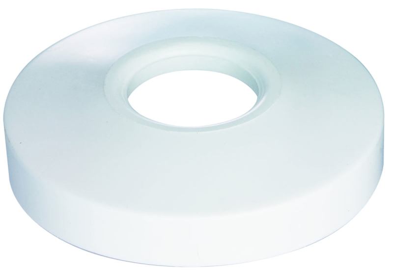 BATH FLANGE SHALLOW WHT 3/4   