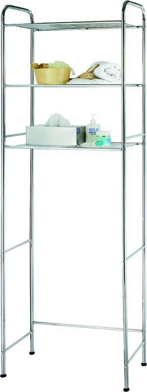 BATH SHELVE WIRE CHROME 3-TIER