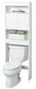 BATH SHELVES WHITE 3-SHELF    