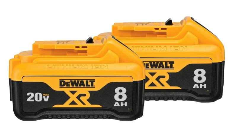 BATTERY DUAL PK LI-ION 8AH 20V