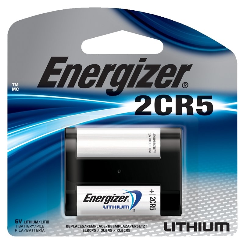 BATTERY LITHIUM PHOTO 2CR5 6V 
