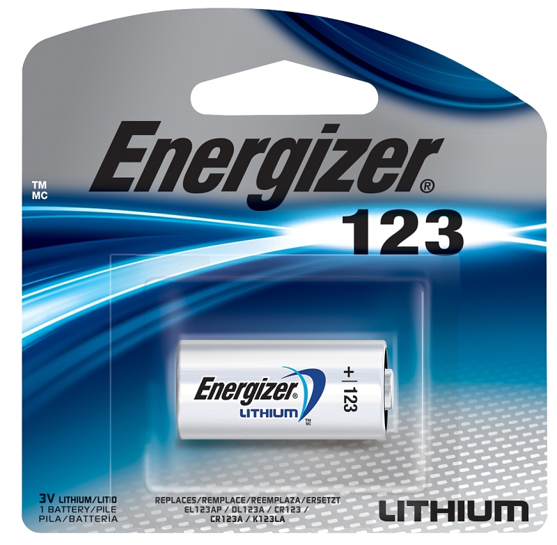 BATTERY LITHIUM PHOTO EL123 3V