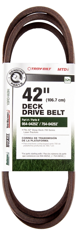 BELT DECK DRIVE F/42IN TRACTOR