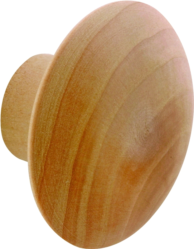 [5382239] BI-FOLD DOOR KNOB UNFINISHD WD