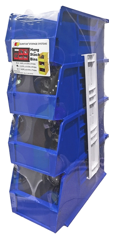 [3352481] BIN STOR STACK & HANG BLU 4MED