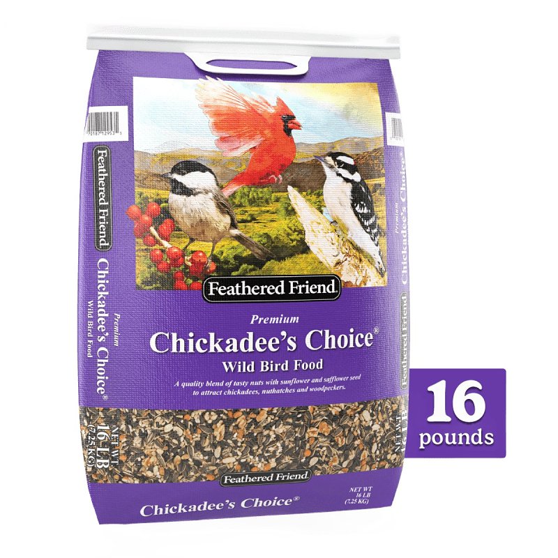 BIRDFOOD CHICKADEE FEATHD 16LB