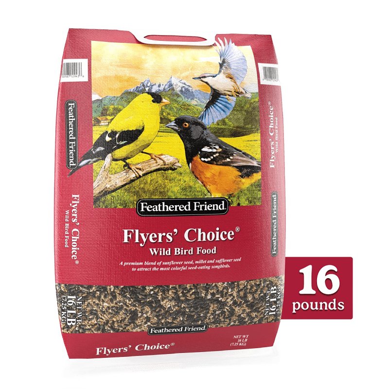 BIRDFOOD FLYERS FEATHERED 16LB