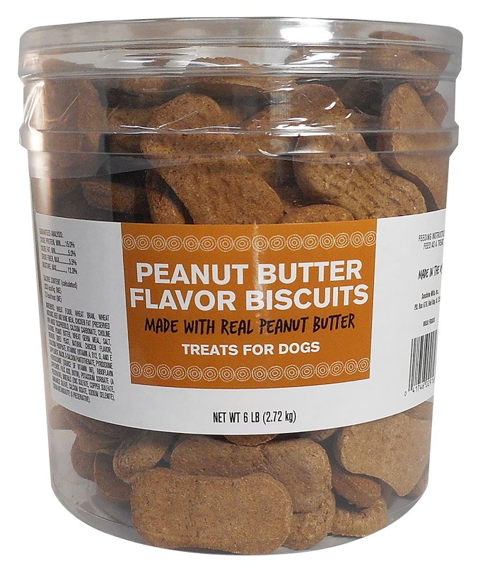 BISCUIT DOG PEANUT BUTTER 6LB 