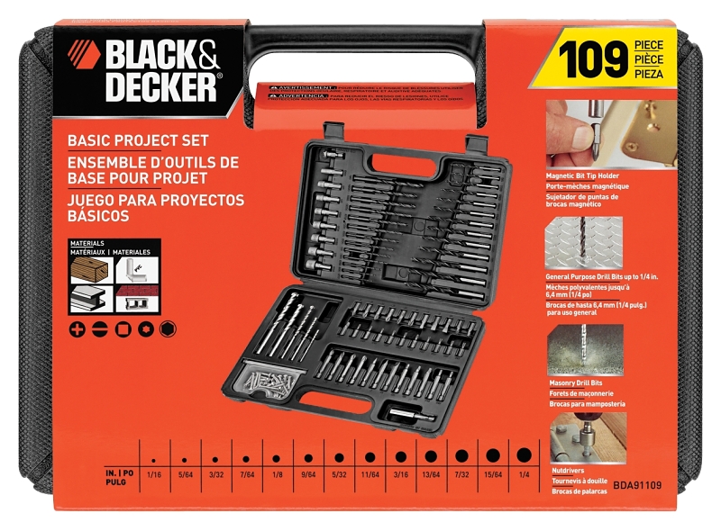 BIT DRILL DRIVER 109 PIECE    