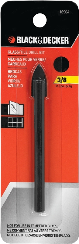 BIT DRILL GLASS/TILE 3/8IN    