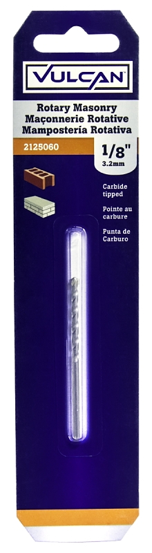 BIT DRILL MASONRY 1/8X2-1/2IN 