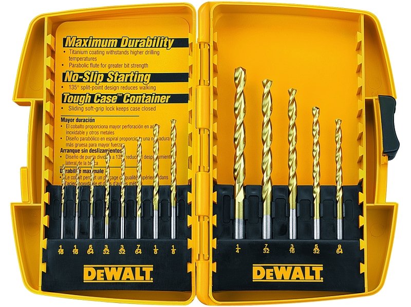 BIT DRILL TITANIUM 13PC       