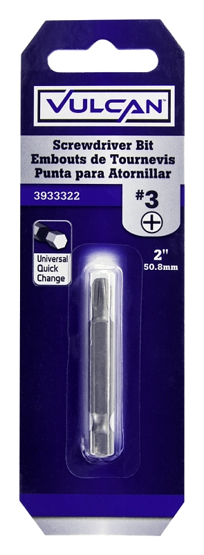 BIT SCREWDRIVER NO3 PHLPS 2IN 