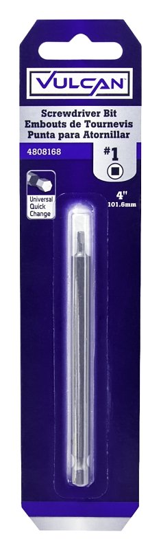 BIT SCREWDRIVER SQUARE NO1 4IN