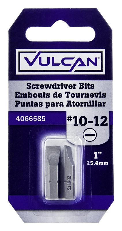 BIT SCRWDRV SLOT NO10-12 1IN  