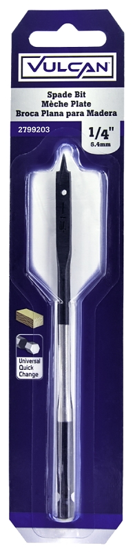 BIT WOOD SPADE 1/4IN          