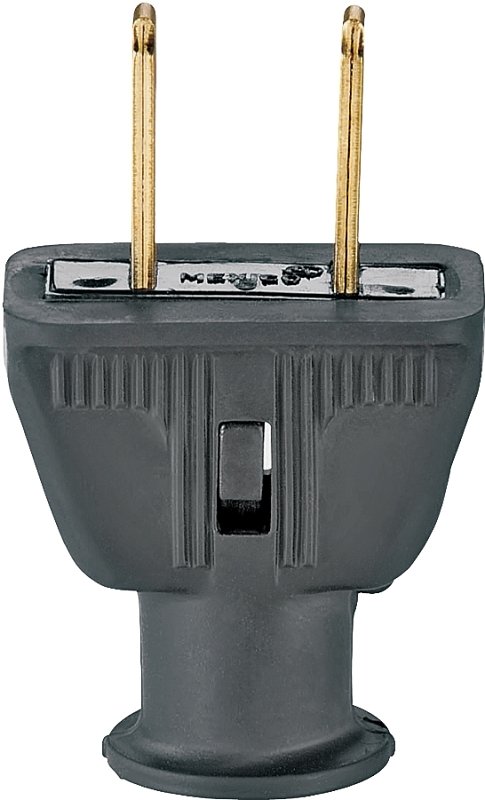 [4169215] BLACK RUBBER 2WIRE PLUG       