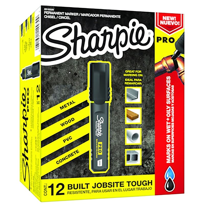 [4318879] BLACK SHARPIE 12 PACK         