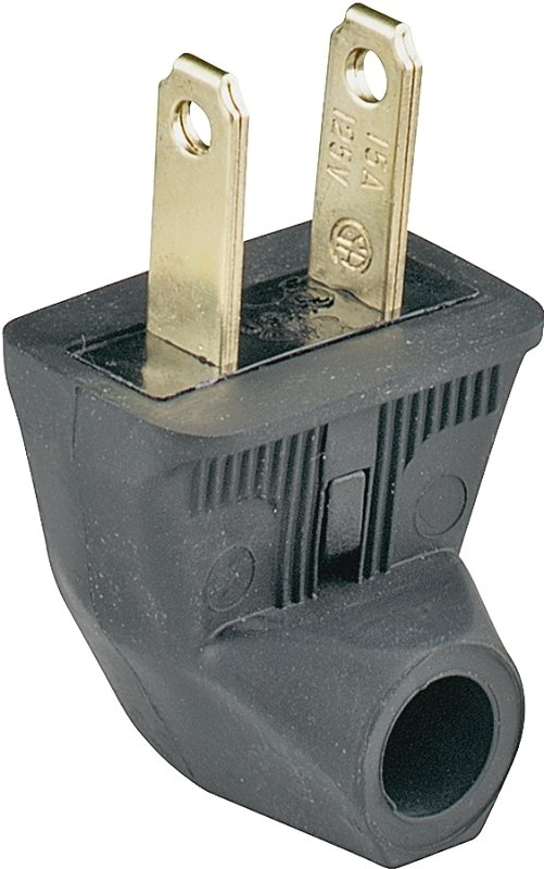[4559050] BLACK SIDEOUTLET 2WIRE PLUG   