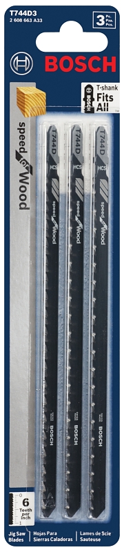 BLADE JIGSAW F/WOOD 6T 3PK 7IN