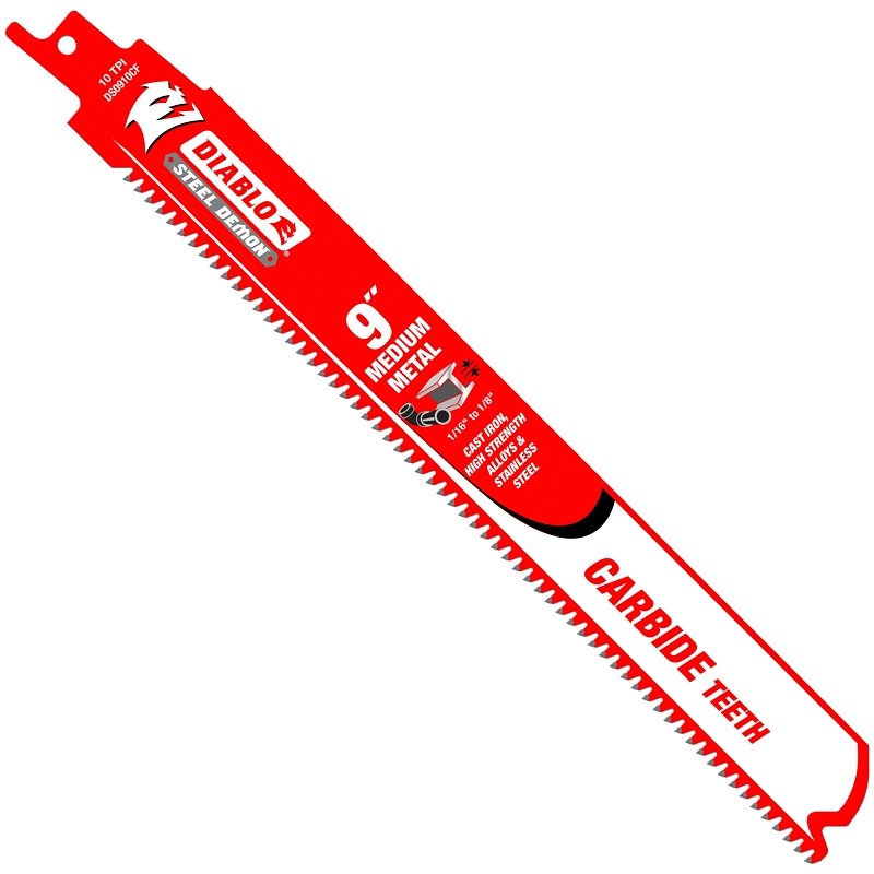 BLADE RECIP CARBIDE TIP 9IN   