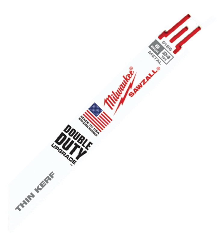 BLADE RECIP SAW 5PK 6IN 24TPI 