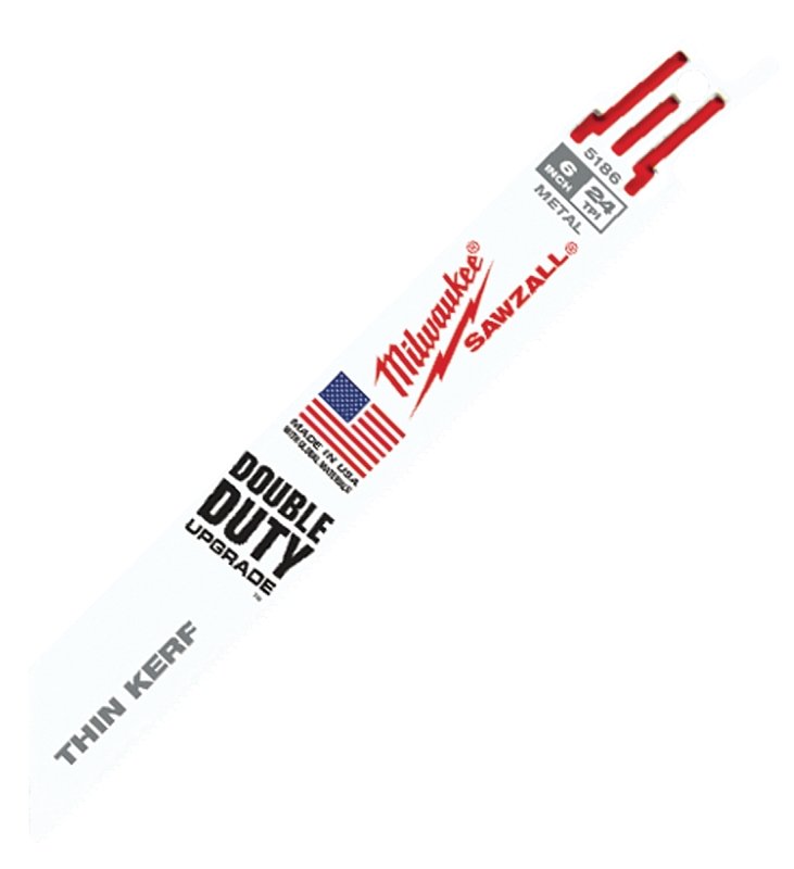 BLADE RECIP SAW 5PK 6IN 24TPI 