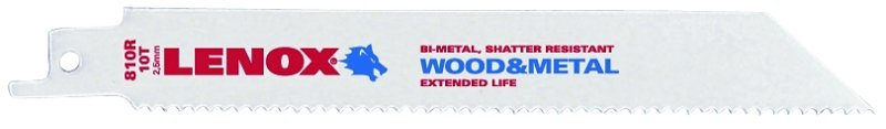 BLADE RECIP SAW 8IN 10TPI 5PK 