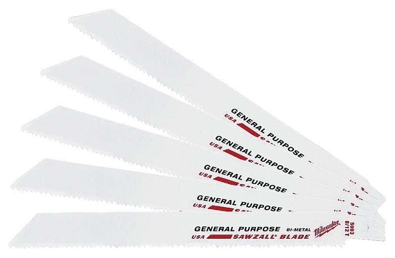 BLADE RECIP SAW 8IN 8/12TPI   