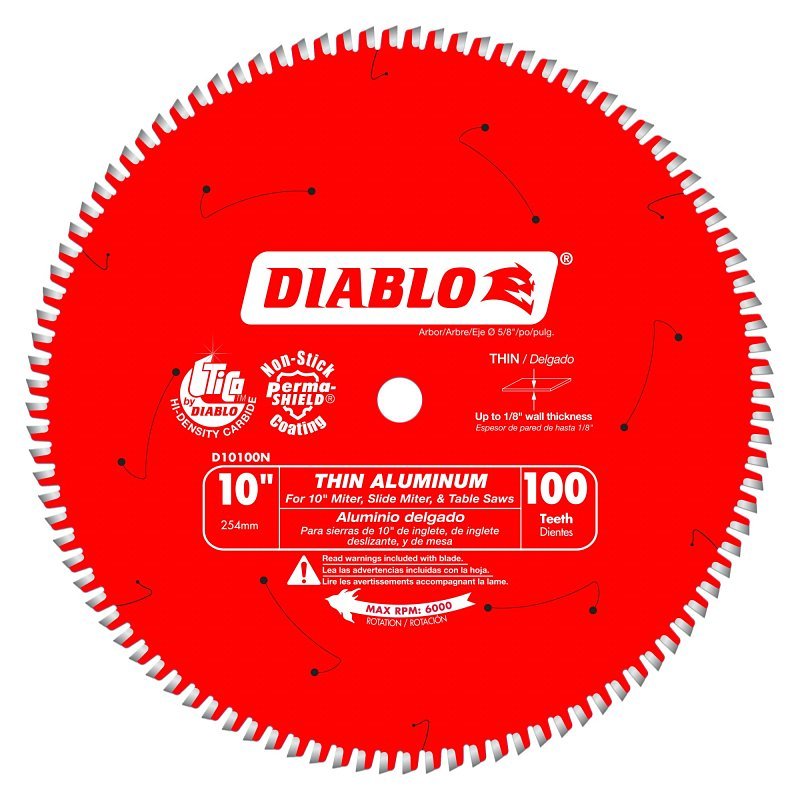 BLADE SAW AL CUTTING 100T 10IN