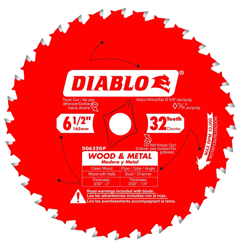 BLADE SAW CBD 6-1/2INX32T     