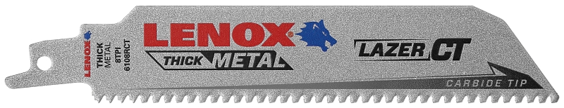 BLADE SAW RECIPROCATE 8TPI 6IN